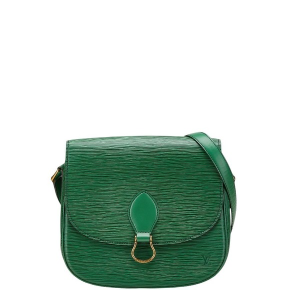 Louis Vuitton Saint Cloud Borneo Epi GM Green Crossbody Leather - Picture 1 of 8